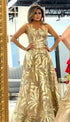GOLD PRINCESS MAXI DRESS