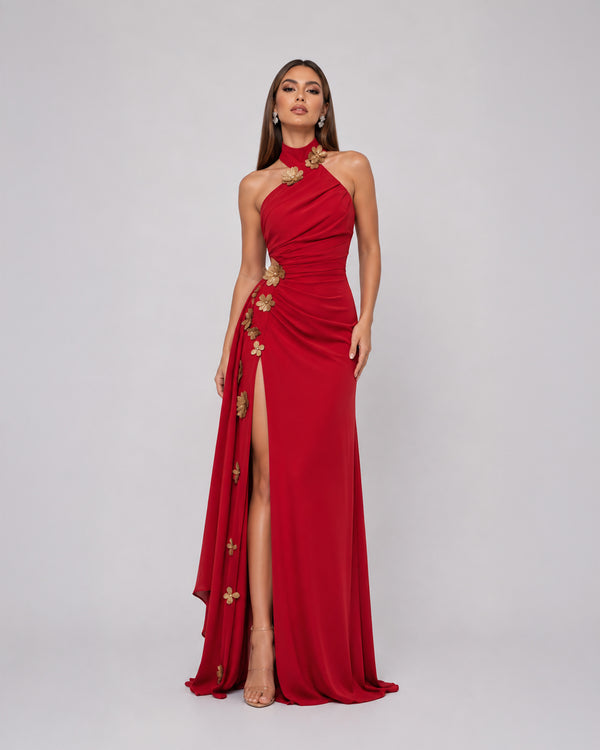 Golden Bloom Dress FW2024